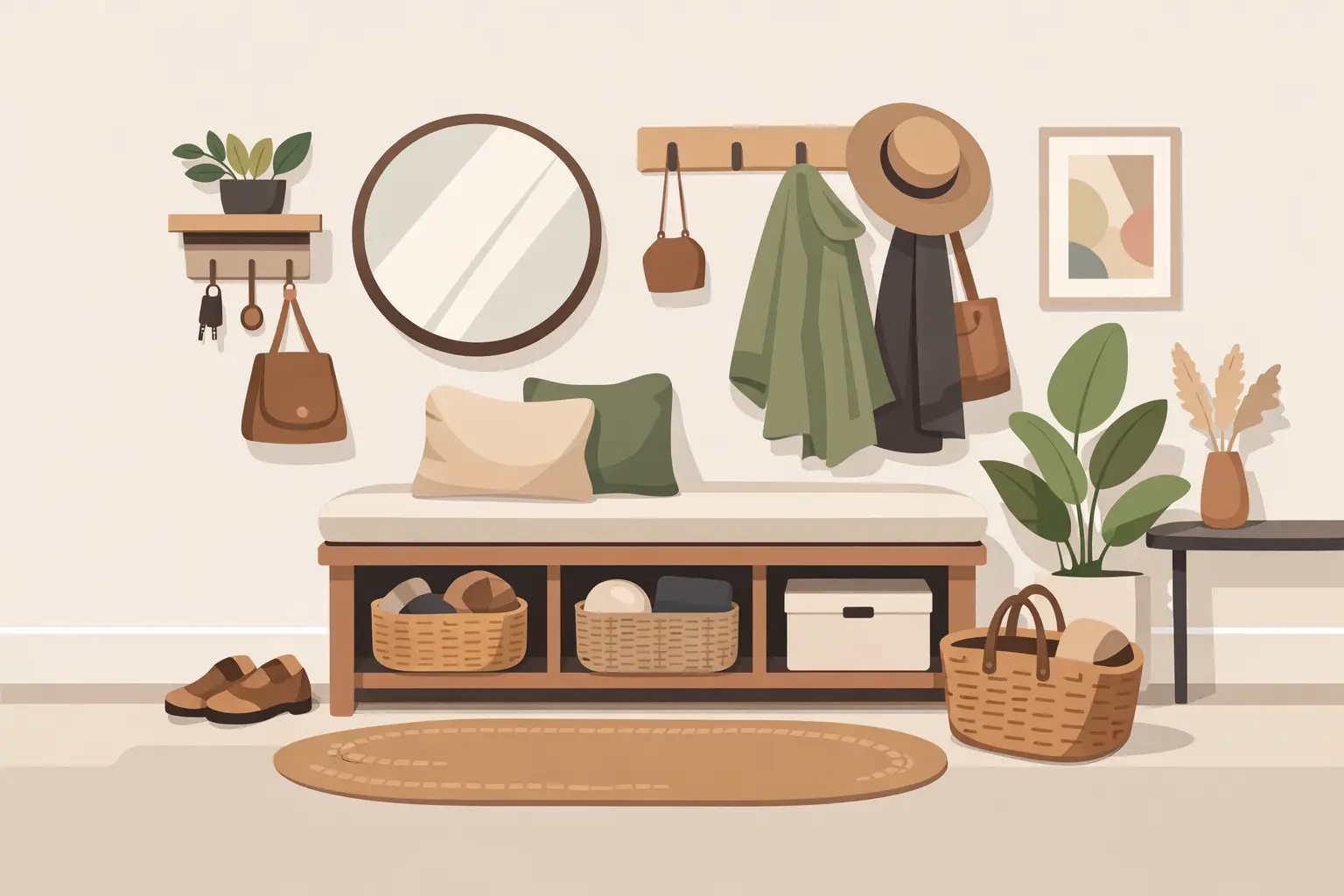 11 Entryway Storage Bench Ideas to Steal