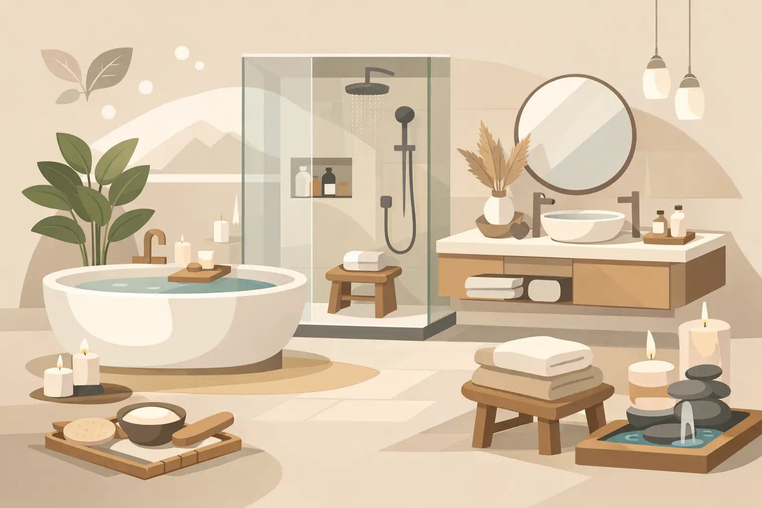 11 Spa Bathroom Upgrade Ideas That Feel Luxe