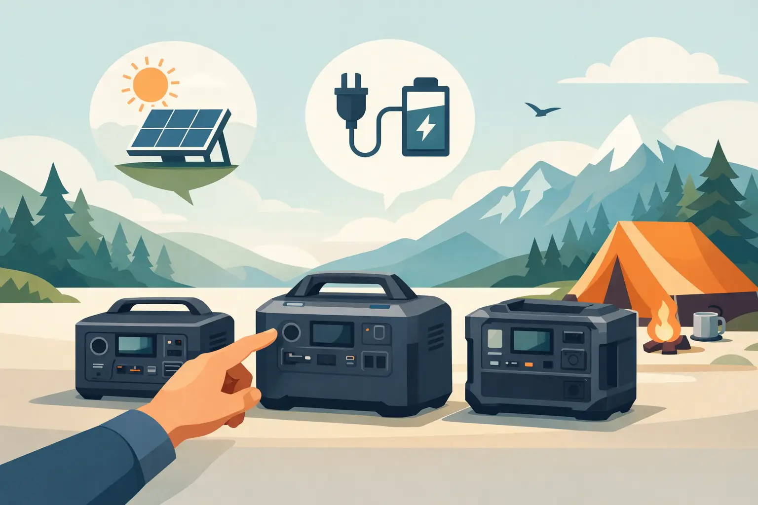 How to Choose a Camping Power Station