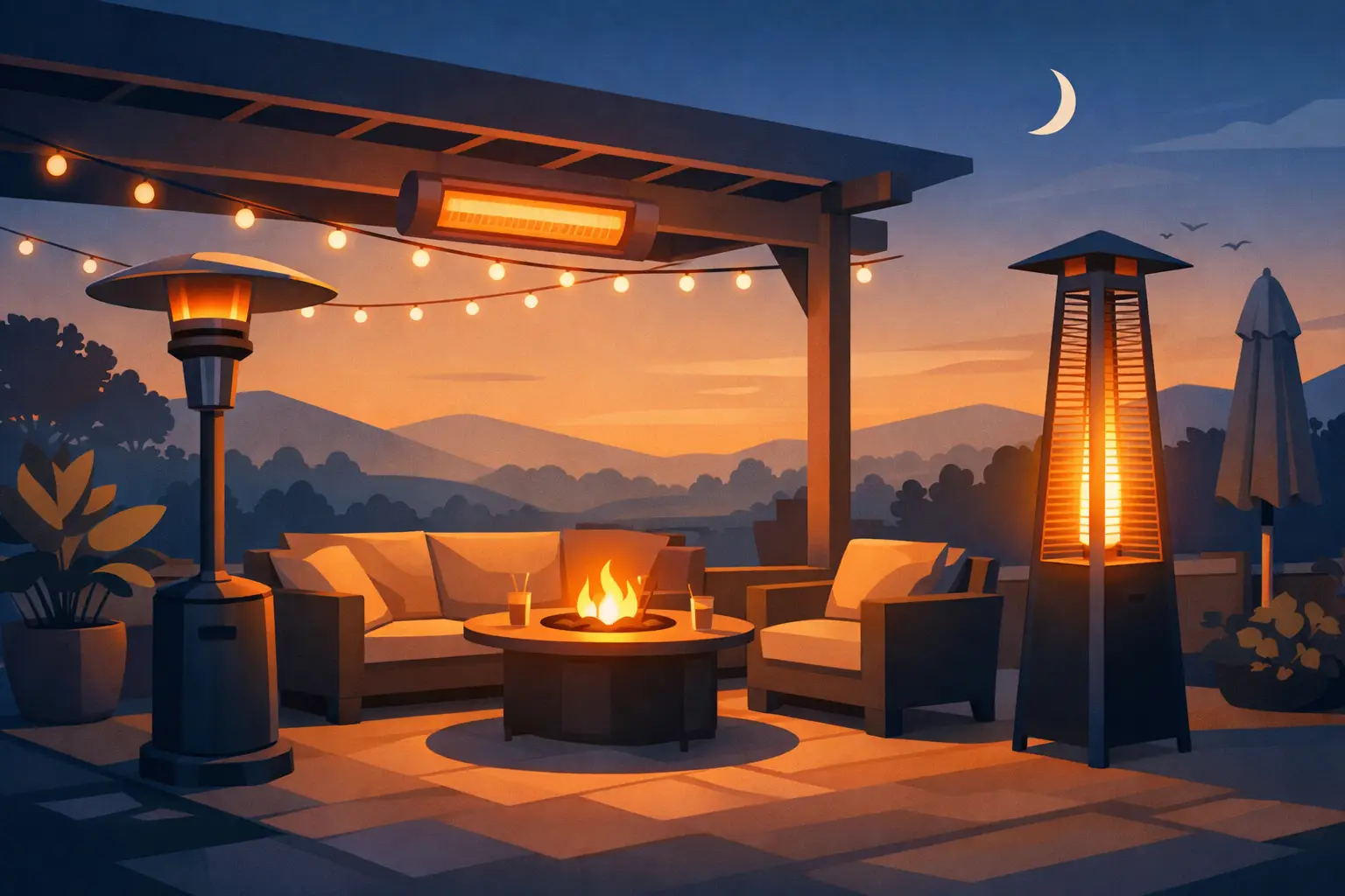 Patio Heaters That Extend Outdoor Season