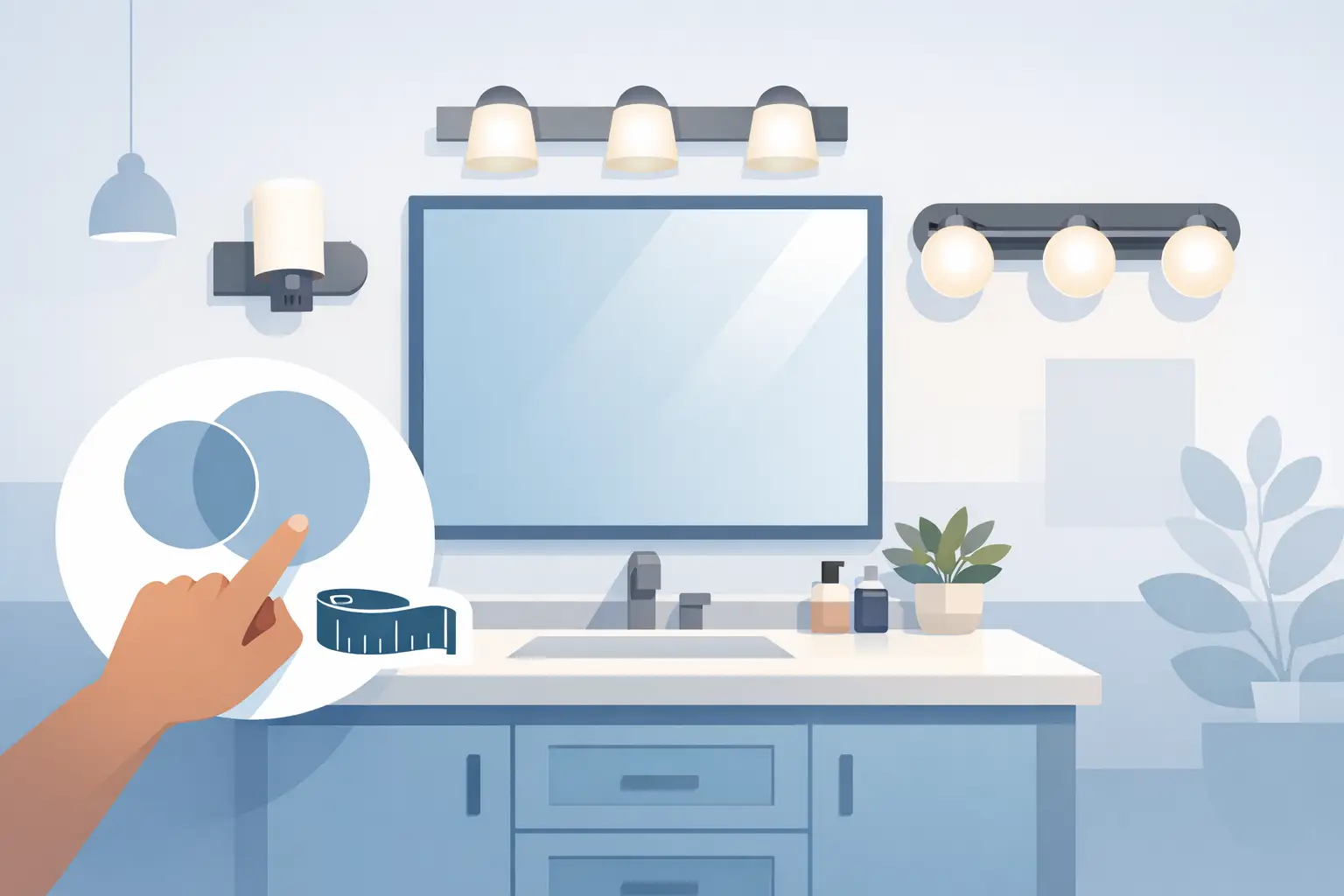 What Size Vanity Light Should You Buy?