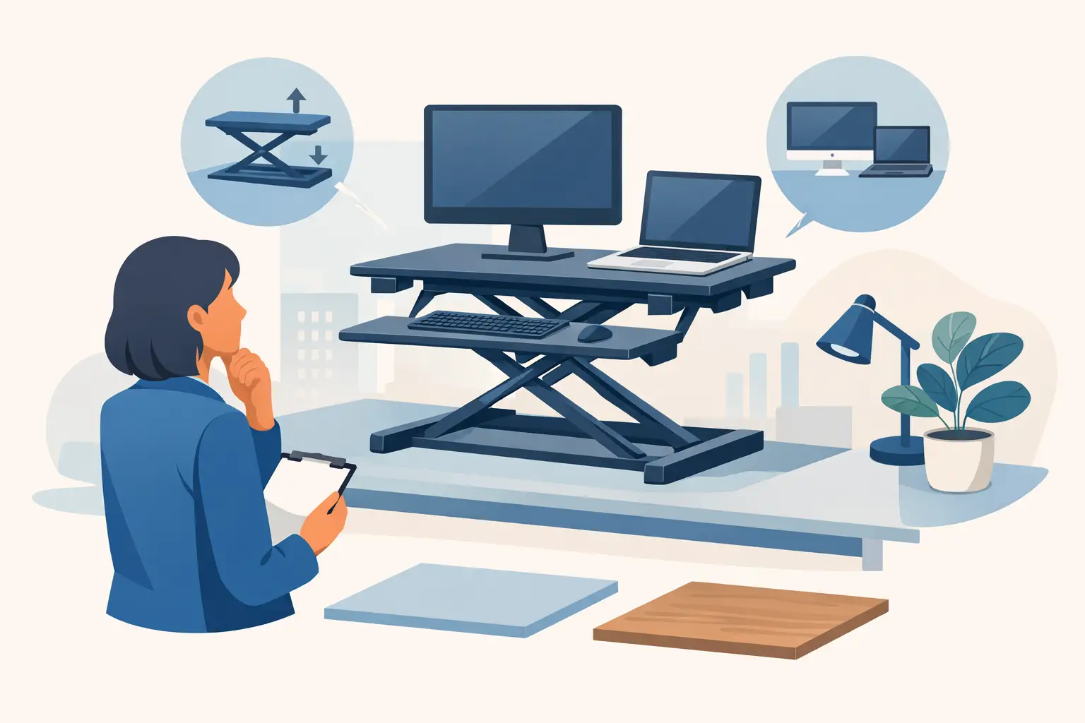 How to Choose an Adjustable Standing Desk Converter