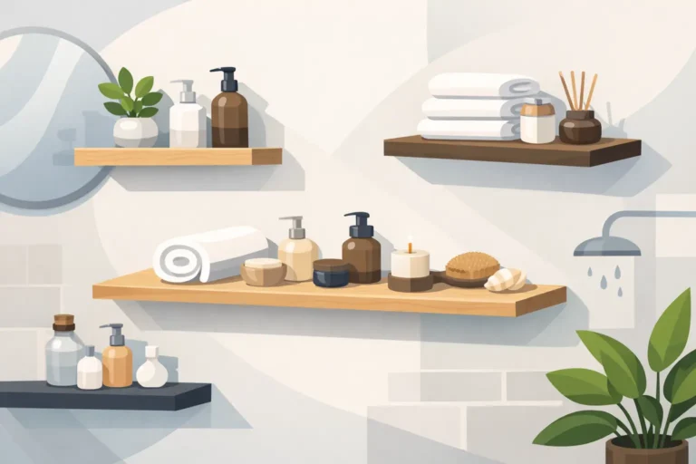 12 Best Floating Bathroom Shelves