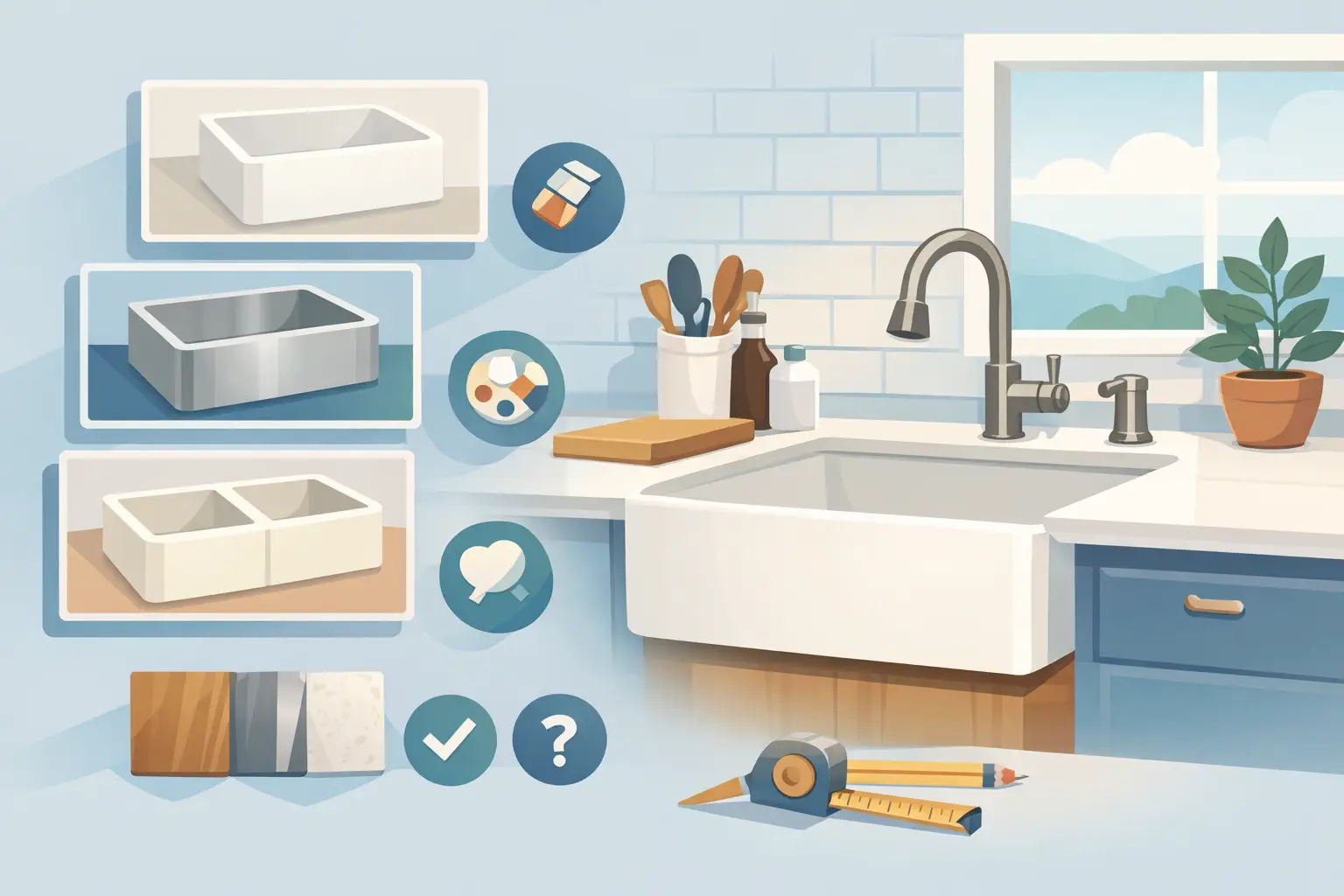 How to Choose a Farmhouse Sink
